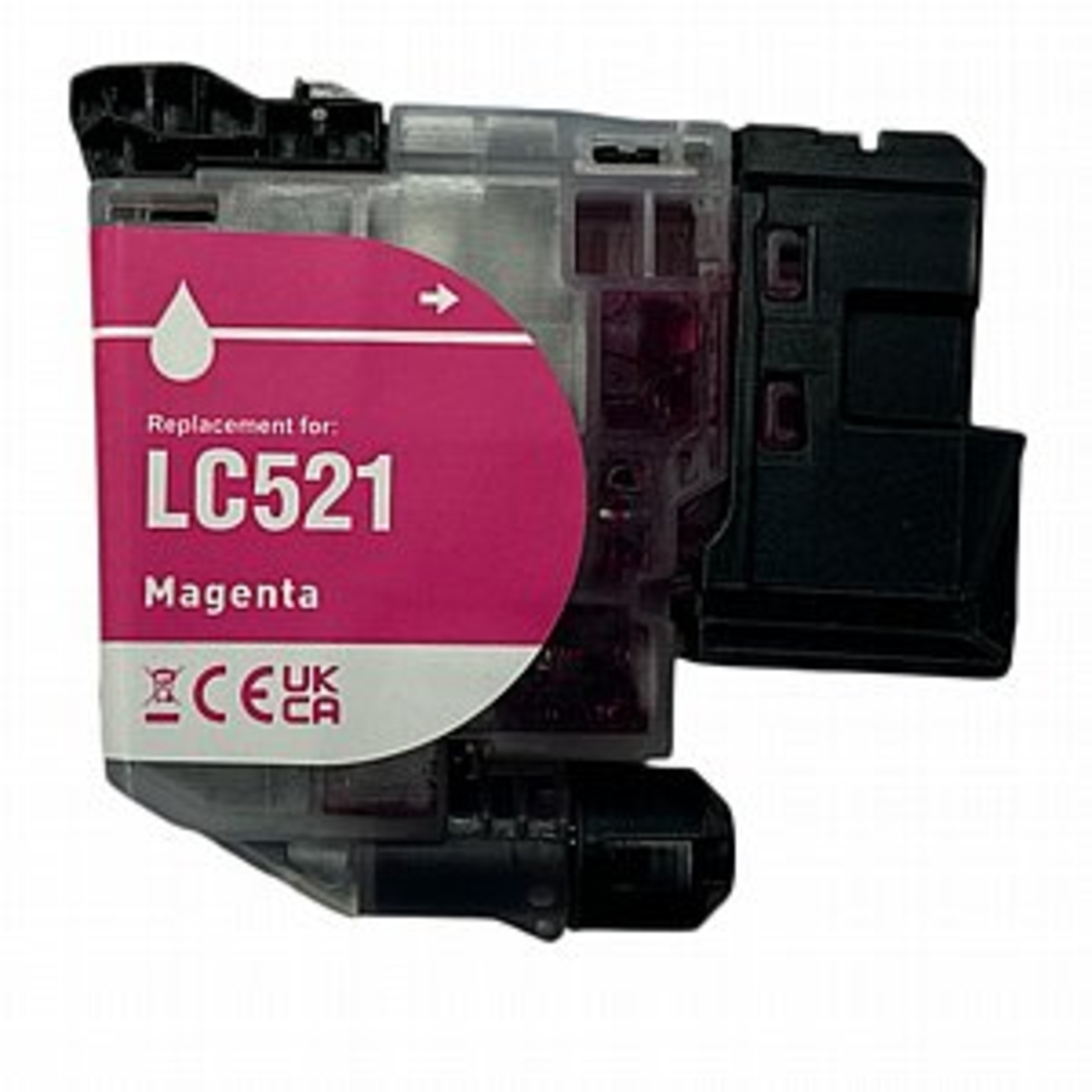 LC521M ראש דיו אדום תואם Brother