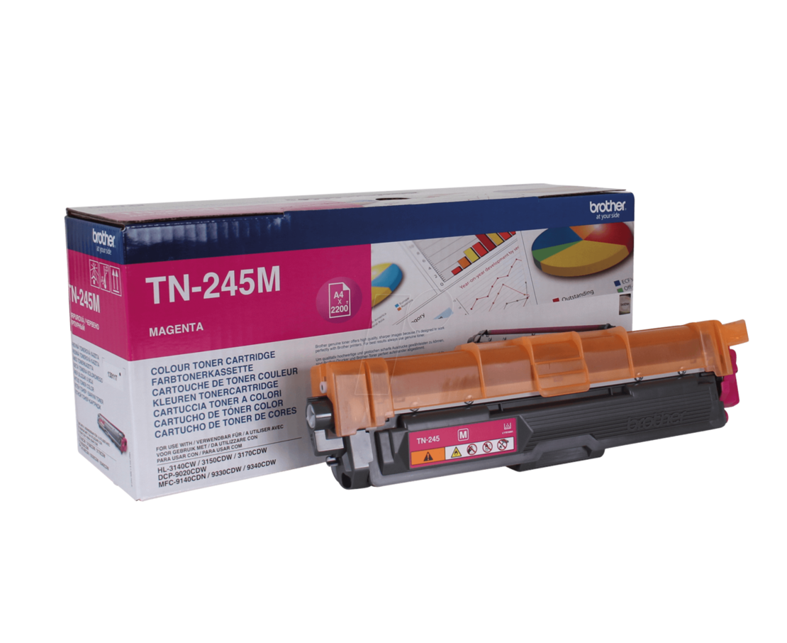 ‏טונר מג'נטה/אדום‏ Brother TN245M מקורי
