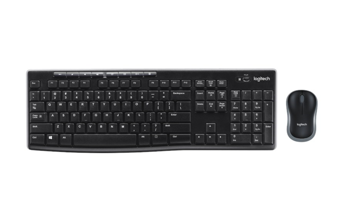 ‏מקלדת ועכבר Logitech MK270 לוגיטק