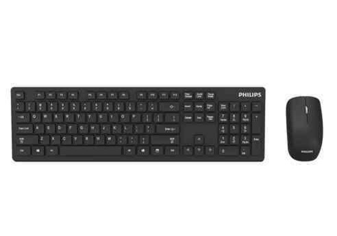 ‏סט מקלדת ועכבר Philips SPT6501B פיליפס
