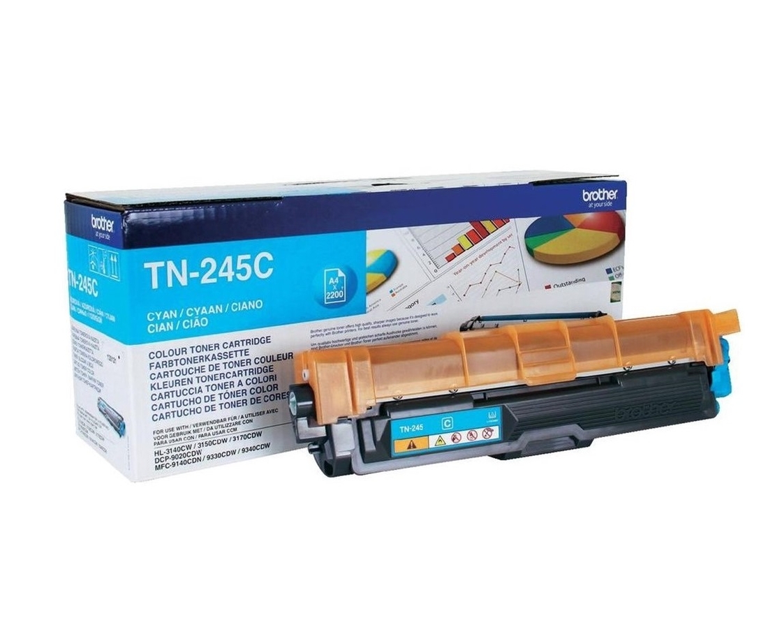 ‏טונר ציאן/כחול Brother TN245C מקורי