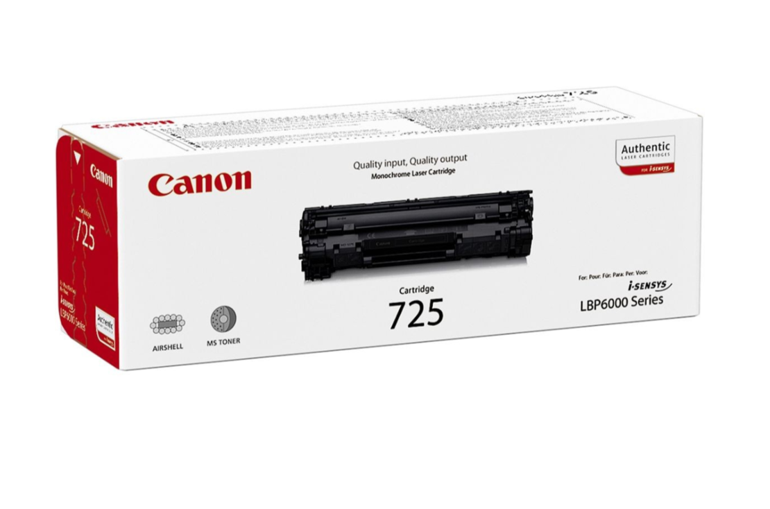 ‏טונר ‏שחור Canon CRG725 קנון מקורי