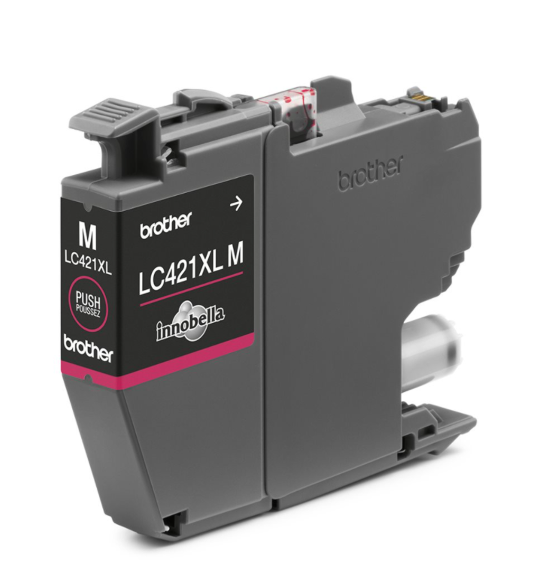 ‏ראש דיו מג'נטה/אדום Brother LC421XLM מקורי