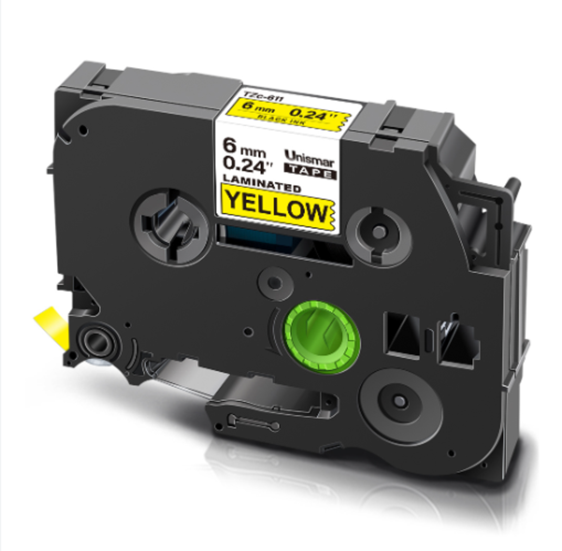 סרט דיו Brother TZe-611 תואם