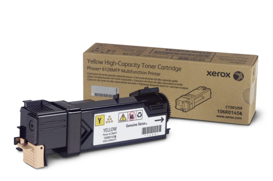 ‏טונר צהוב‏ Xerox 106R01458 זירוקס מקורי