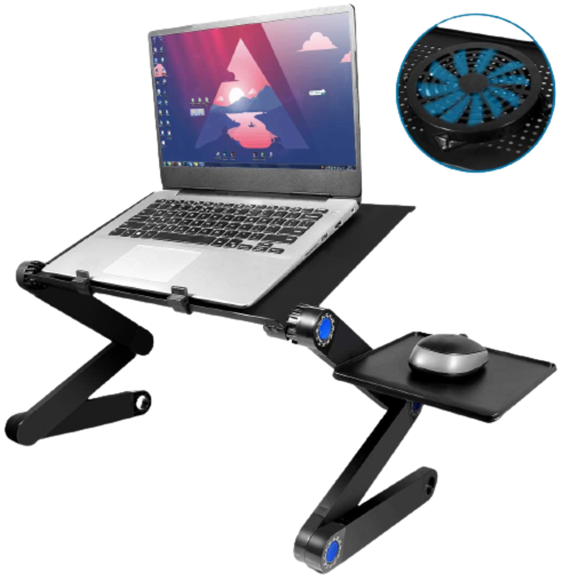 שולחן למחשב נייד עם מתקן לעכבר Razink R22