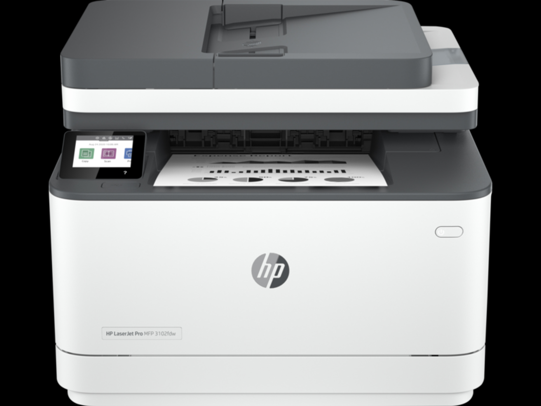 מדפסת ‏לייזר ‏משולבת HP LaserJet Pro MFP 3102fdwe 3g630e