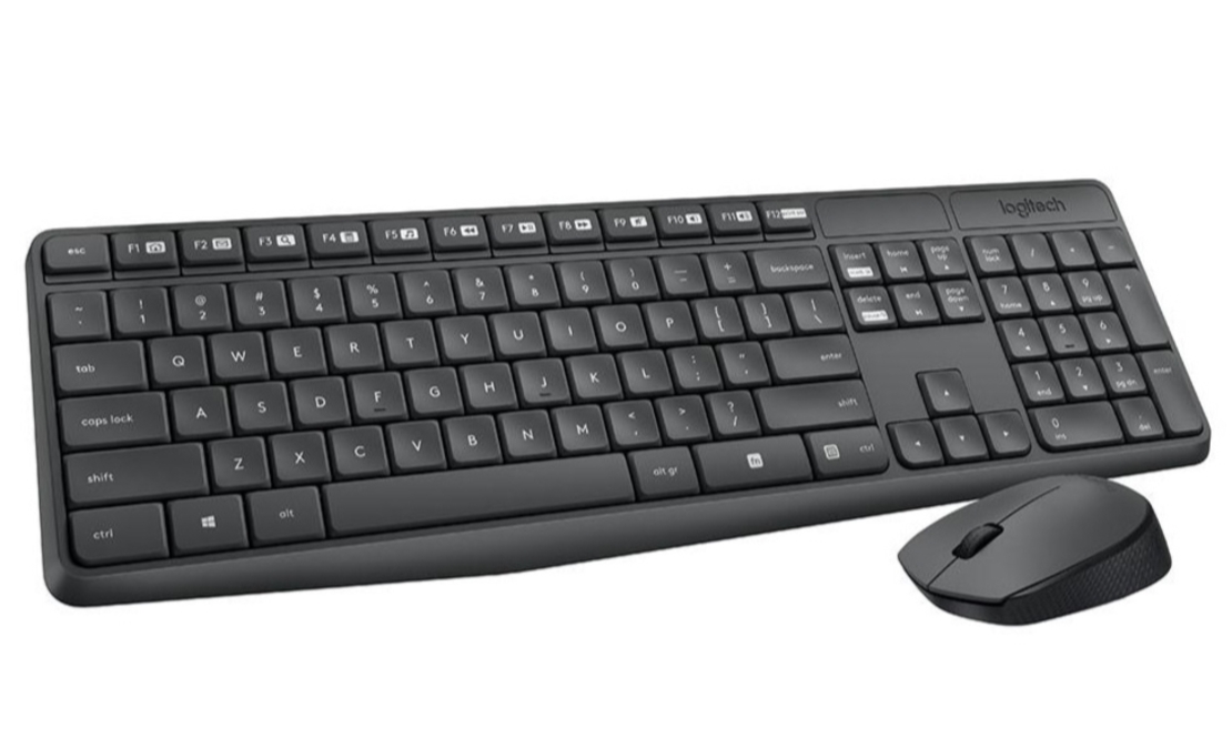 ‏מקלדת ועכבר Logitech MK235 לוגיטק