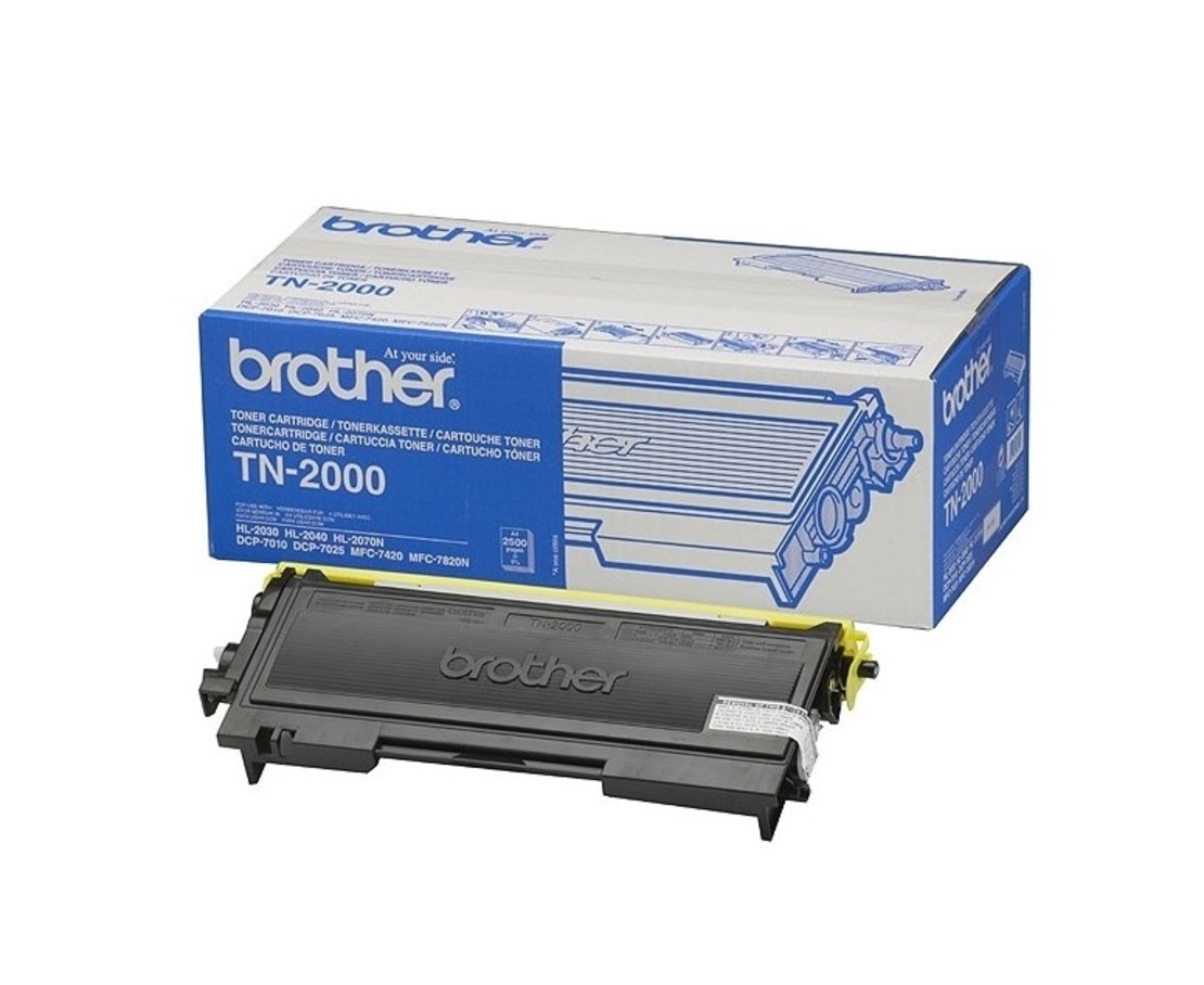 ‏טונר ‏שחור Brother TN2000 מקורי