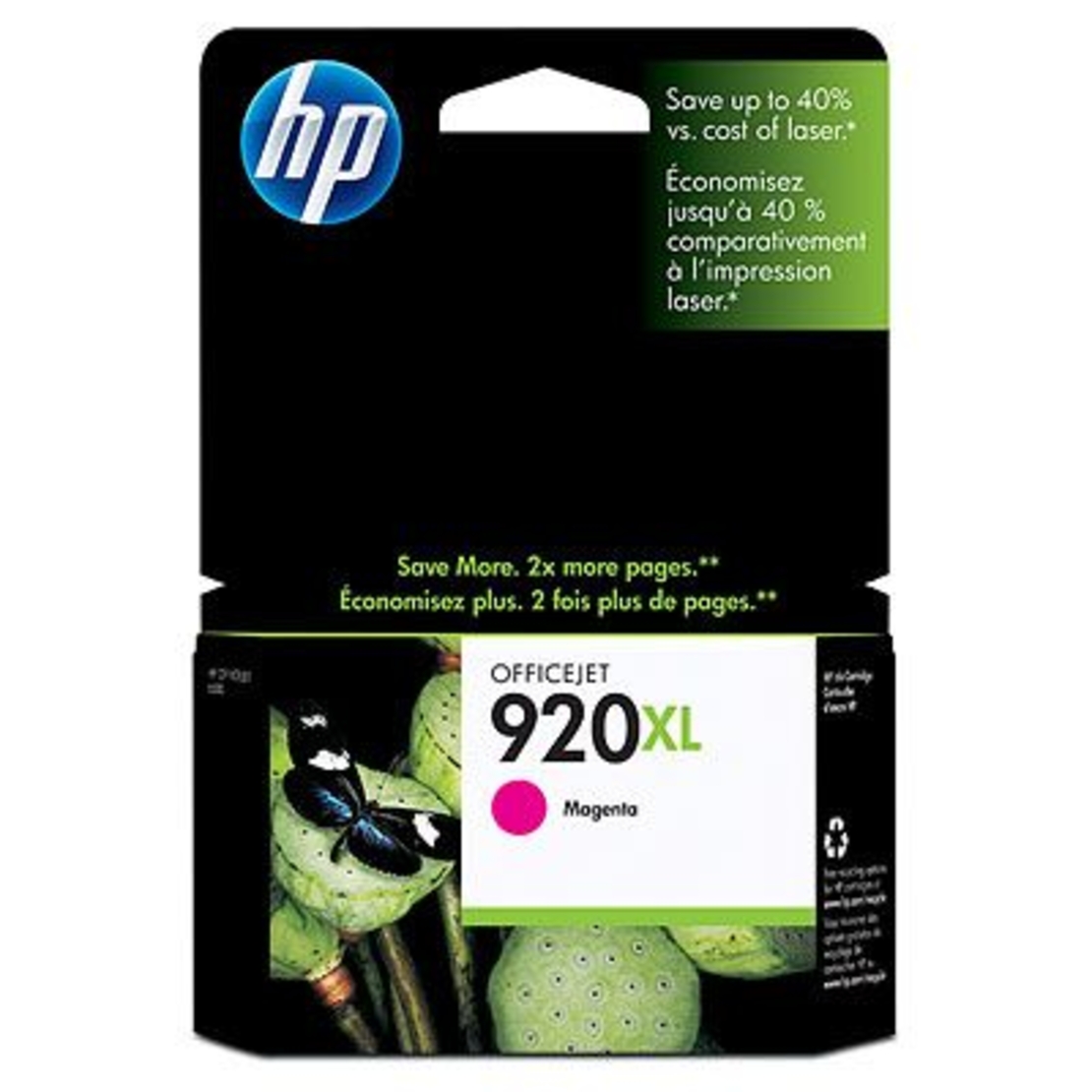 ‏ראש דיו מג'נטה/אדום‏ HP 920XL CD973AE מקורי