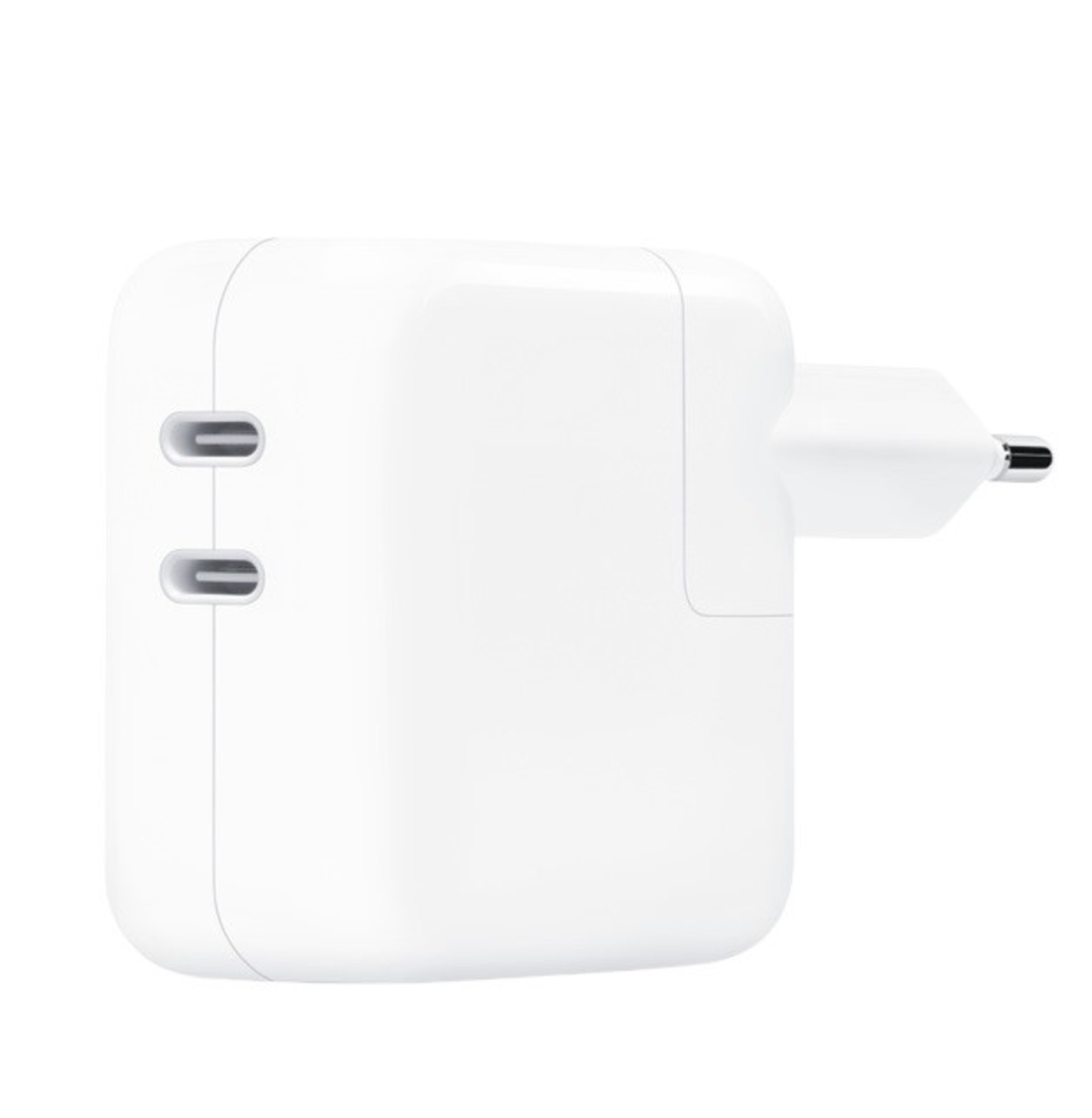 מטען קיר עם חיבור USB-C כפול Apple 35W