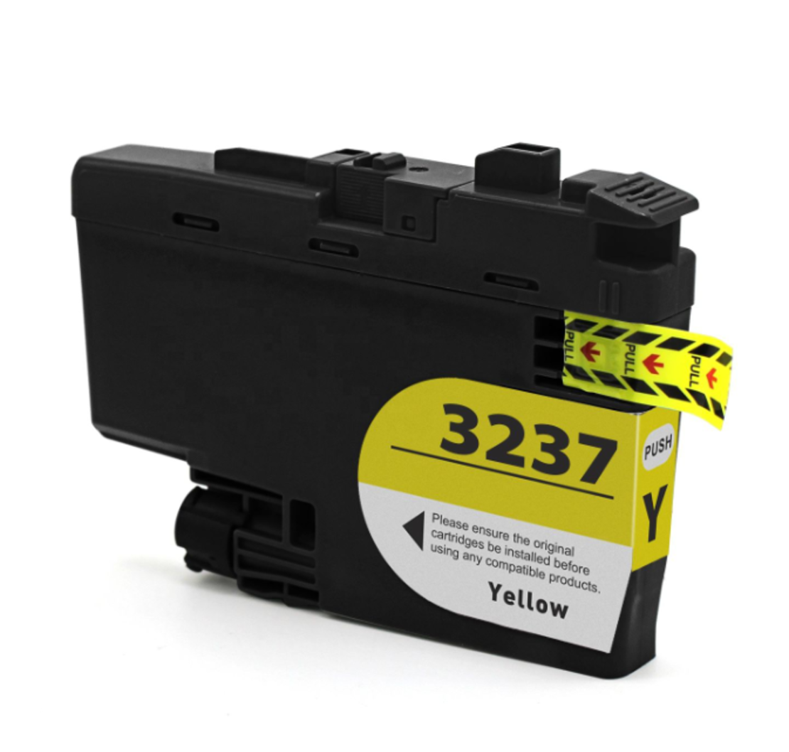 ‏ראש דיו צהוב Brother LC3237Y תואם