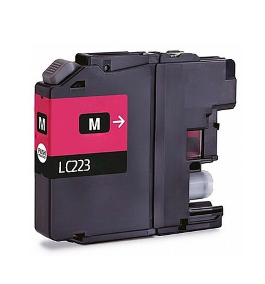 ‏ראש דיו מג'נטה/אדום‏ LC223M אדום Brother תואם