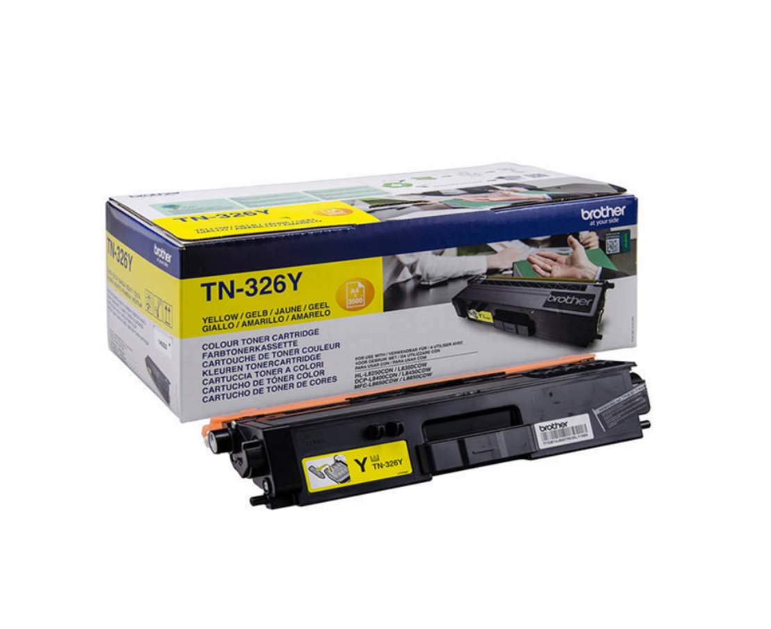 ‏טונר ‏צהוב Brother TN326Y מקורי