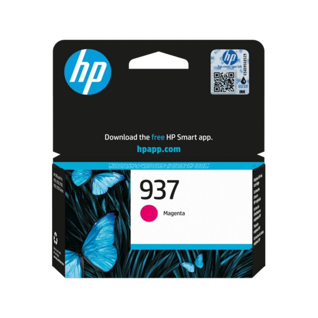 ראש דיו אדום/מג'נטה HP 937 4S6W3NE מקורי