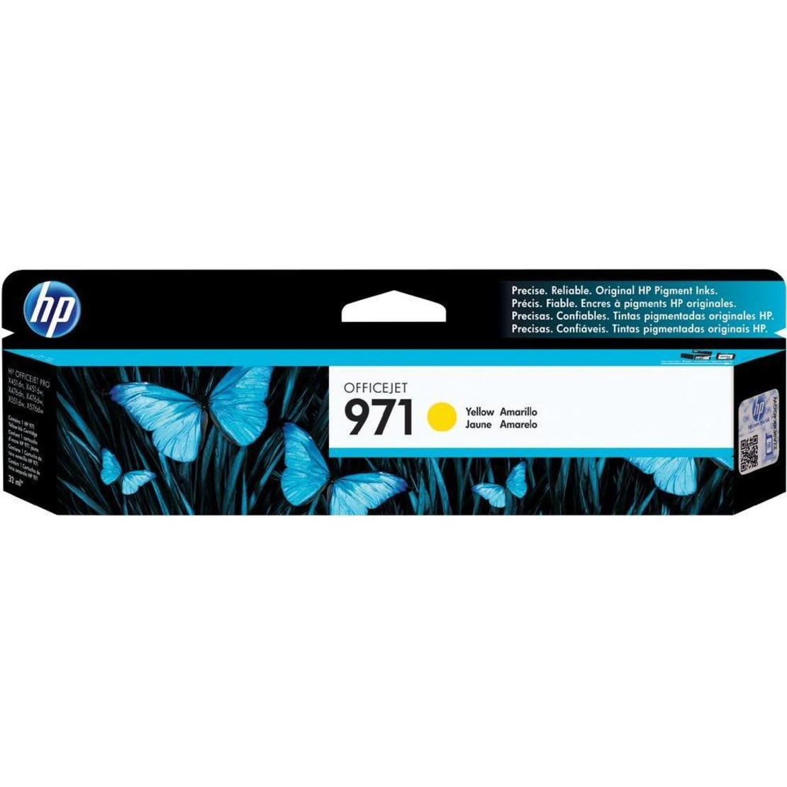 ‏ראש דיו ‏צהוב HP 971 CN624AE מקורי