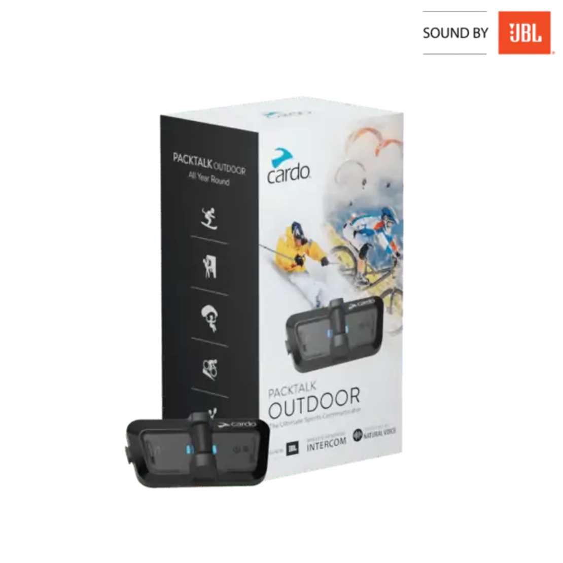 דיבורית בלוטוס לספורט אקסטרים Cardo Packtalk OutDoor