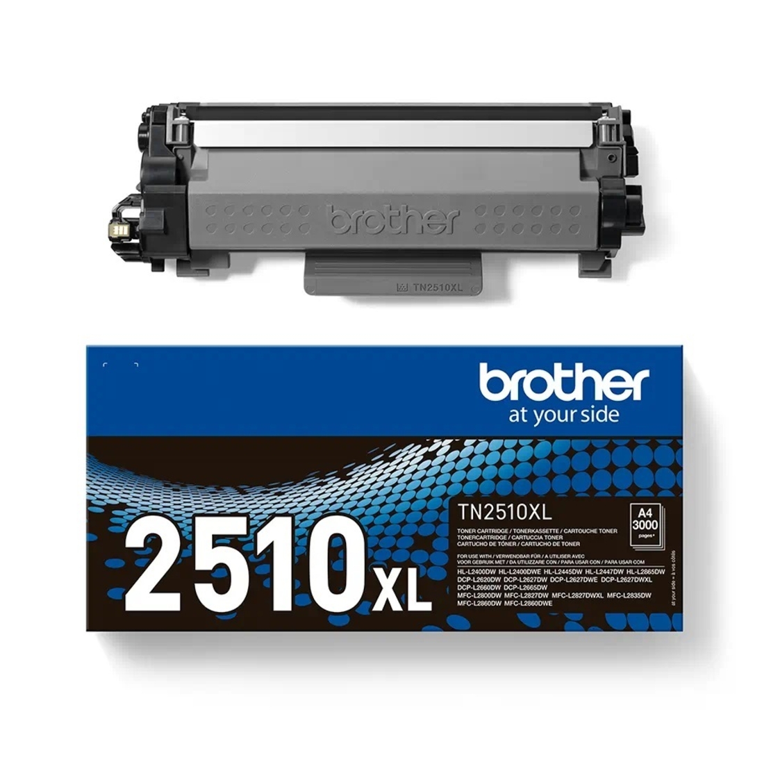 ‏טונר ‏שחור Brother TN-2510XL מקורי