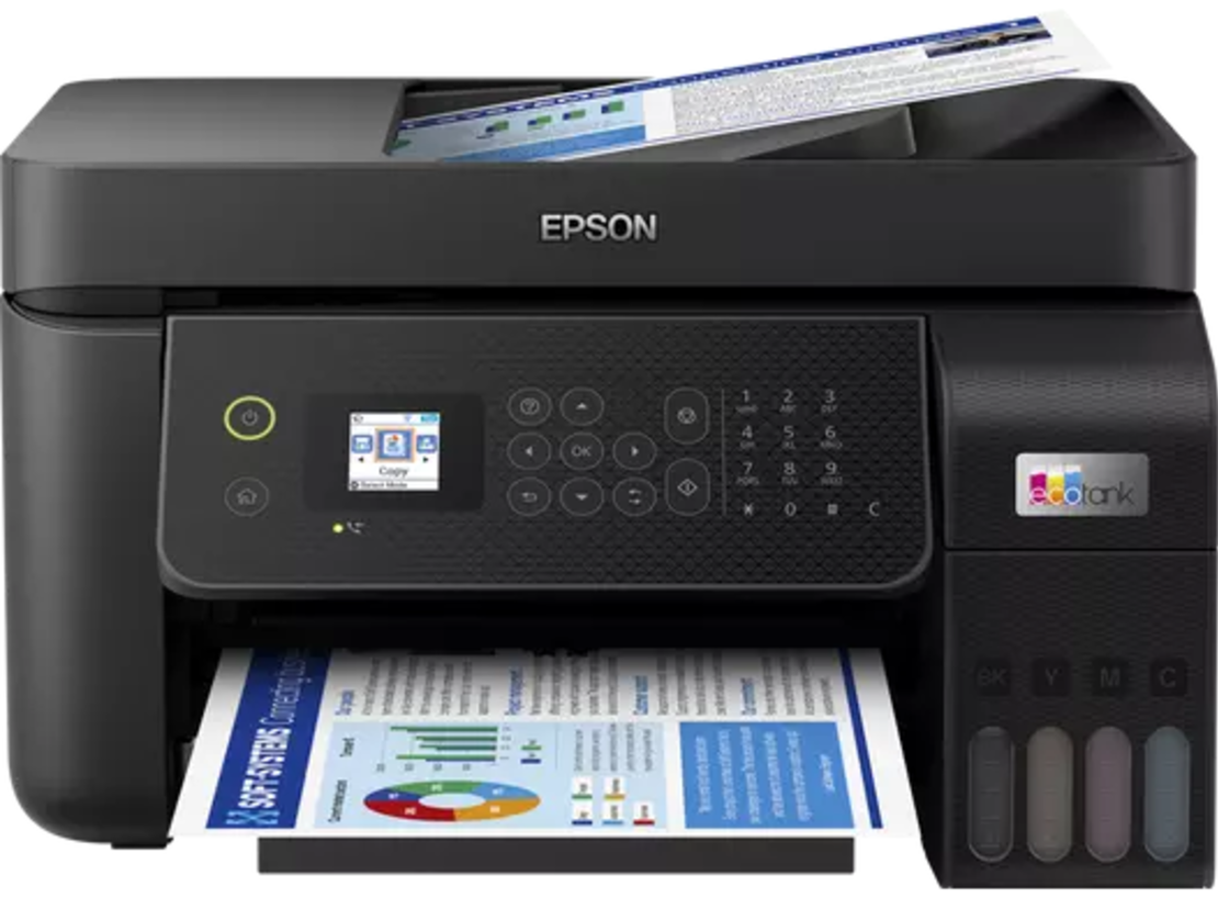 מדפסת ‏הזרקת דיו ‏משולבת Epson EcoTank L5290 אפסון