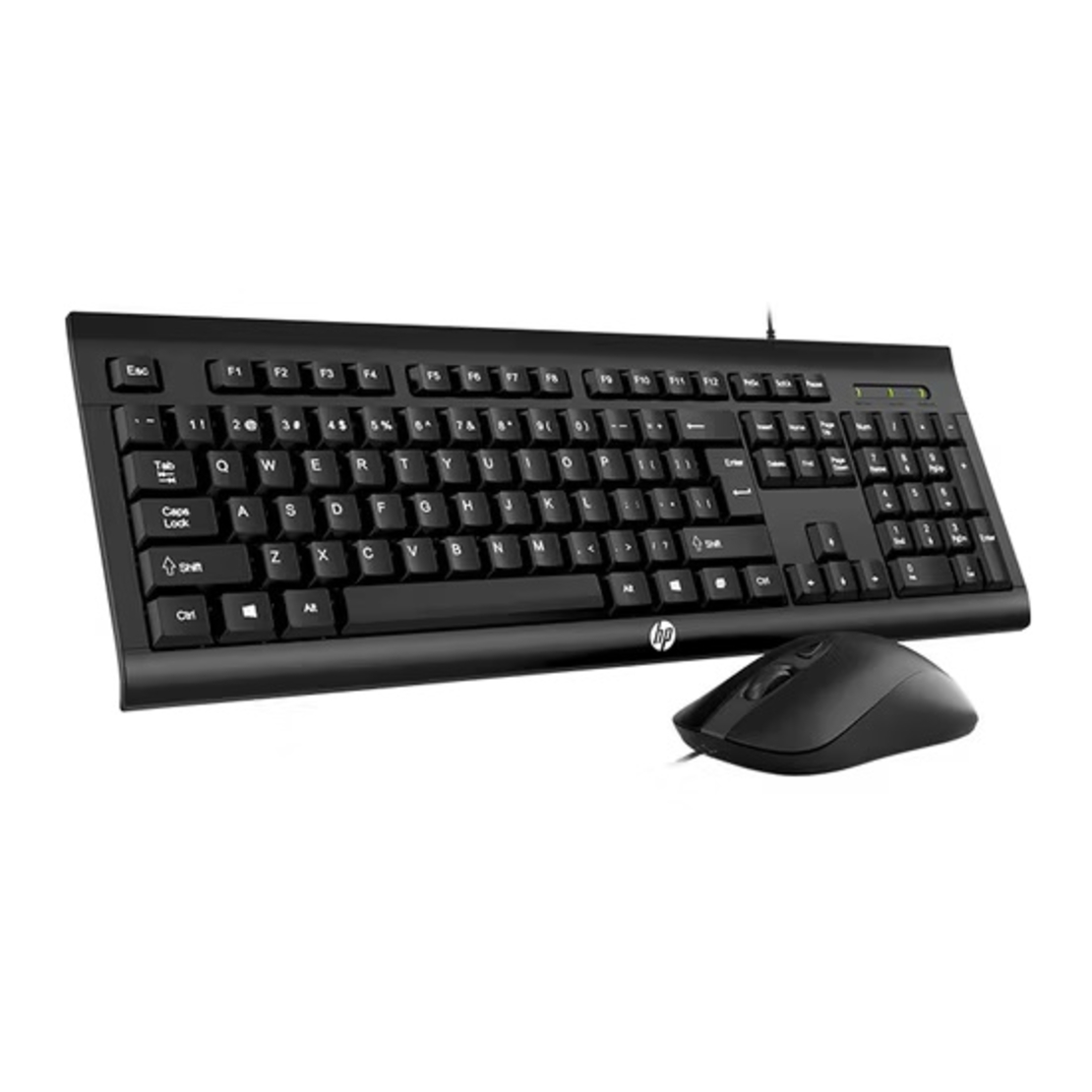 סט מקלדת ועכבר חוטי HP KM100