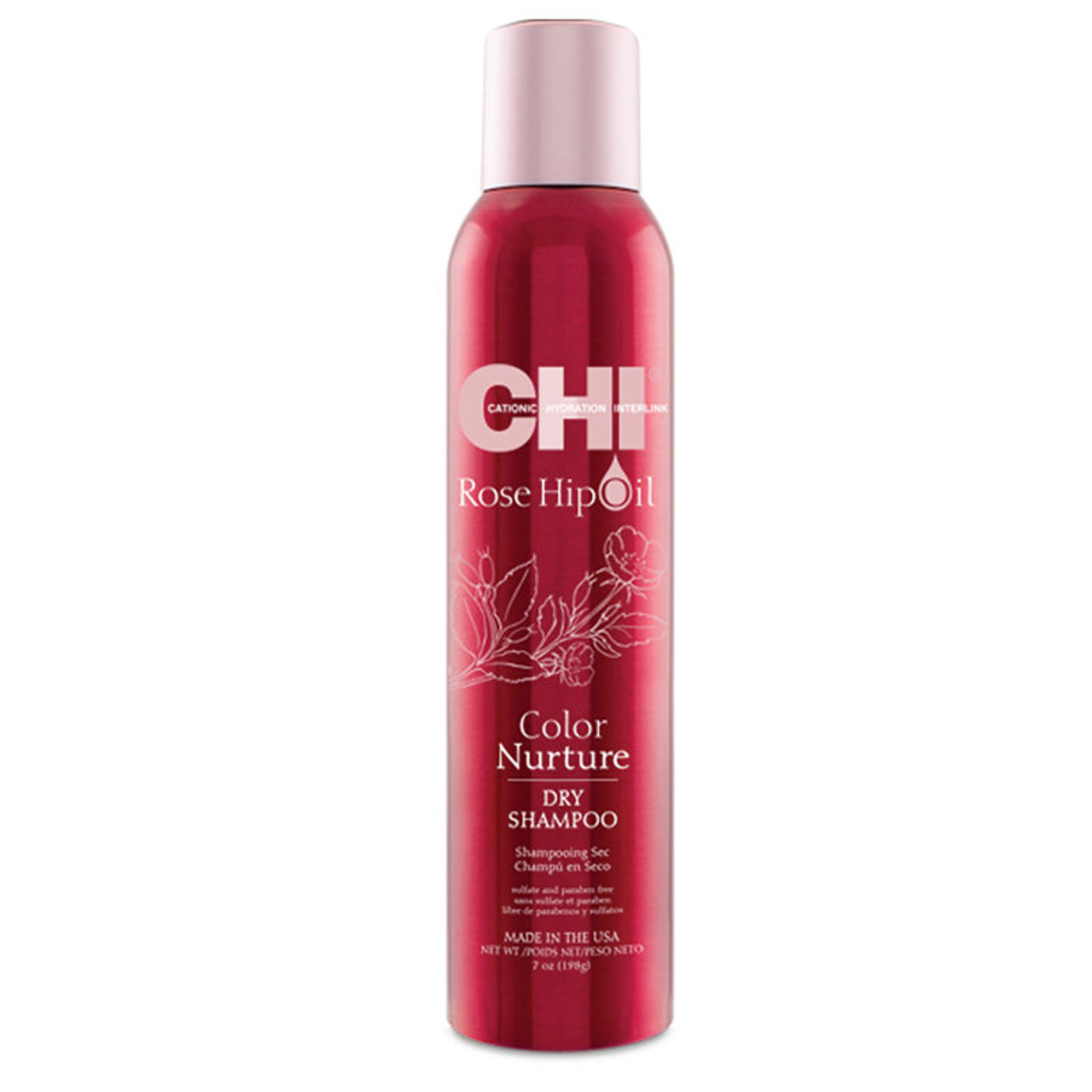 Chi Rose Hip Oil Color Nurture Dry Shampoo 7oz