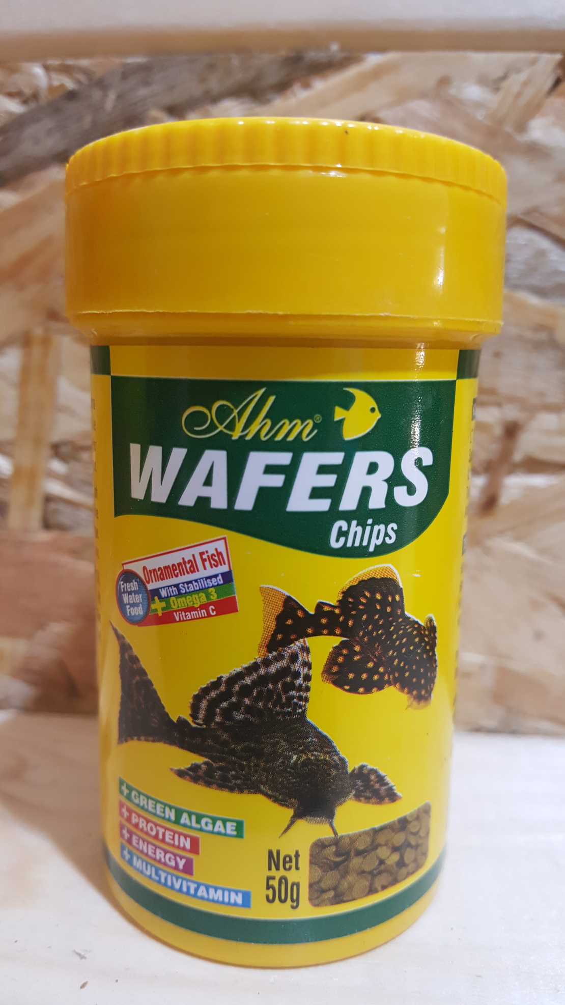 אוכל לדגים wafer