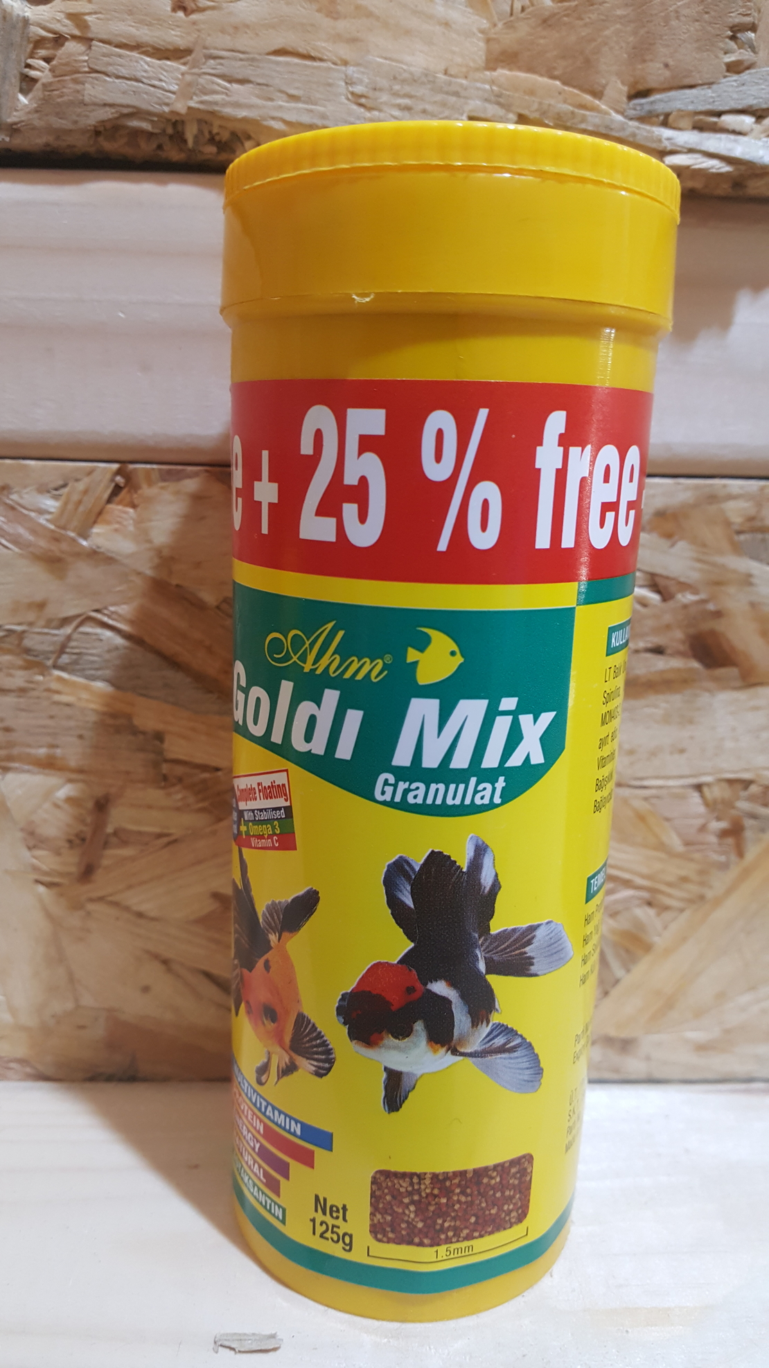 אוכל לדגים gold mix
