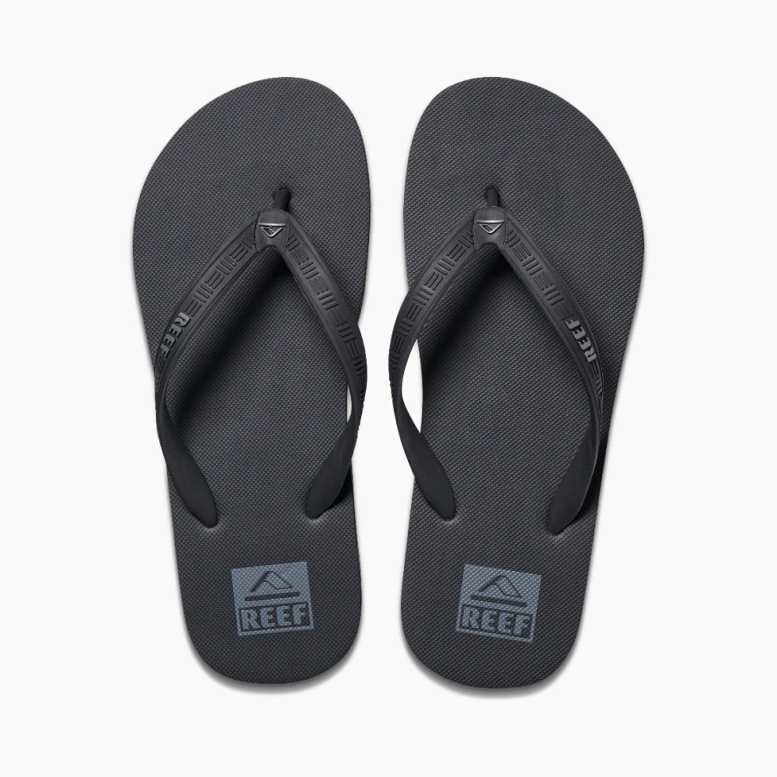 כפכפי גברים ריף שחור אפור REEF SEASIDE BLACK