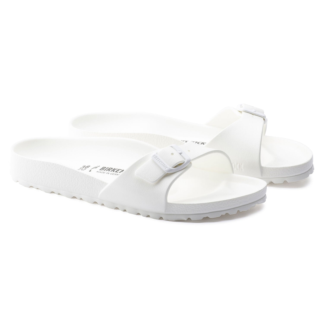 בירקנשטוק - כפכפי נוחות Birkenstock Madrid EVA לבן