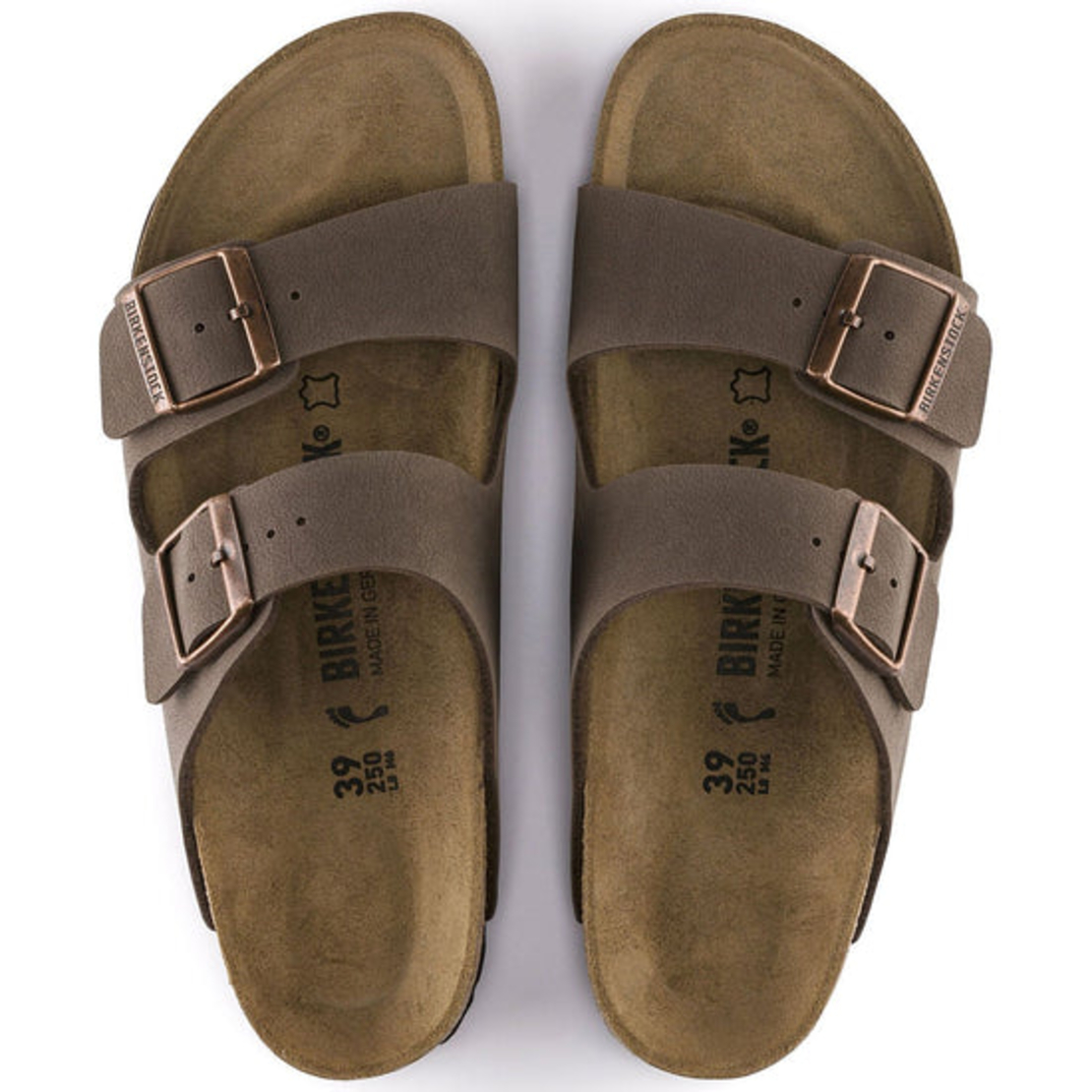 בירקנשטוק כפכפי נשים אריזונה מוקה BIRKENSTOCK ARIZONA MOCCA -