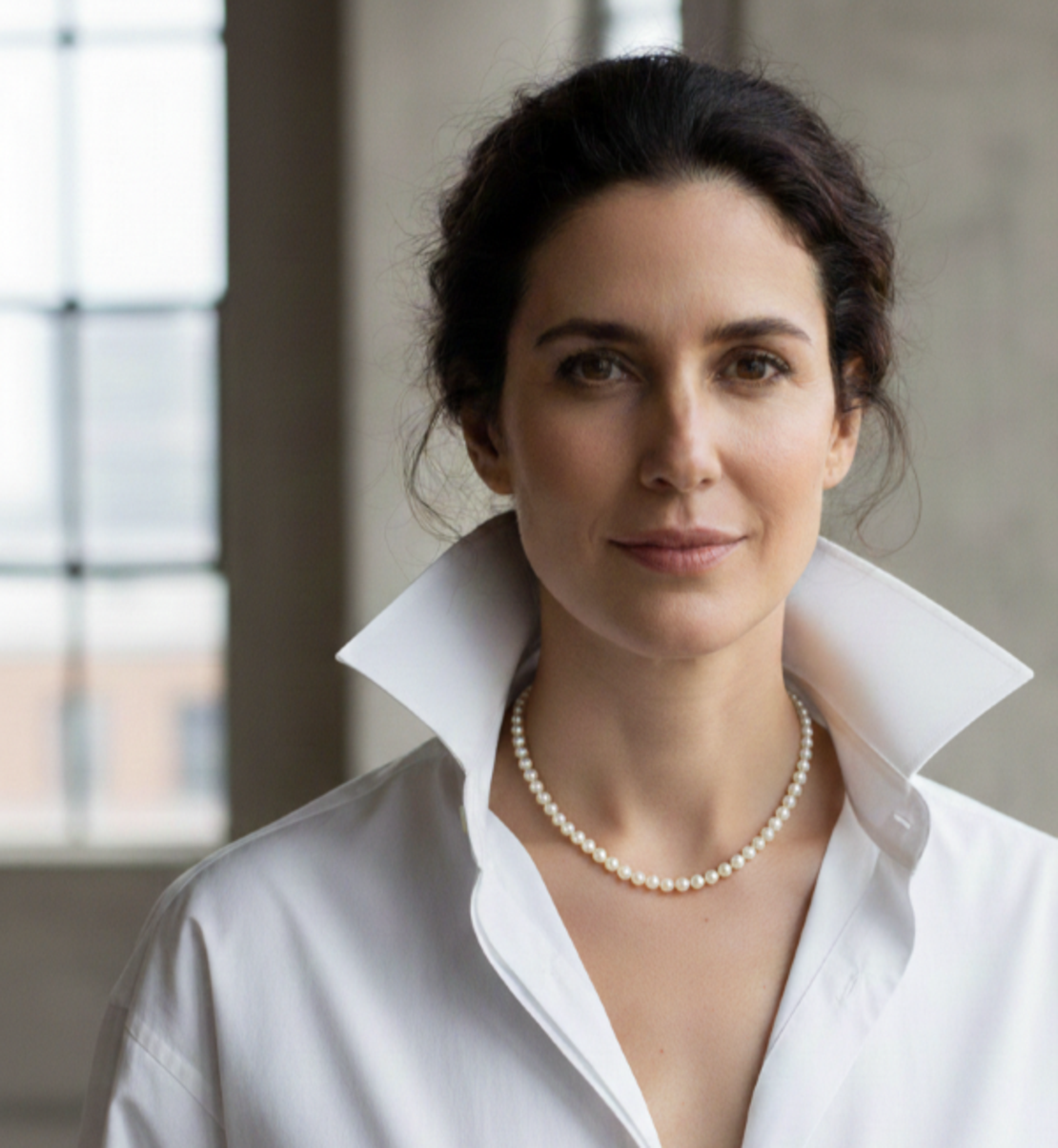 שרשרת פנינים קלאסית בעיצוב נצחי | דגם פאר