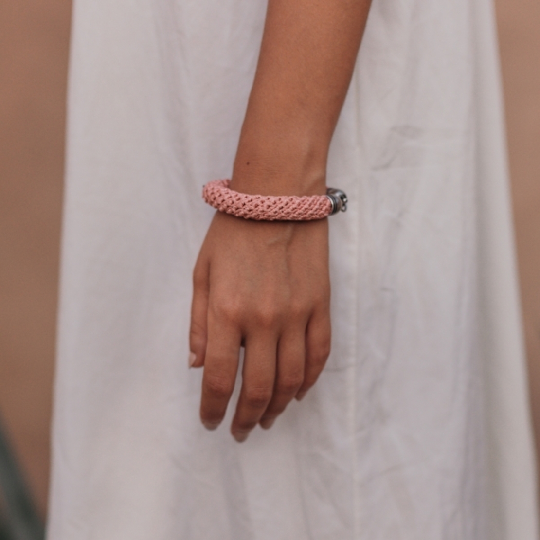 Statement Crocheted Bracelet | Galia