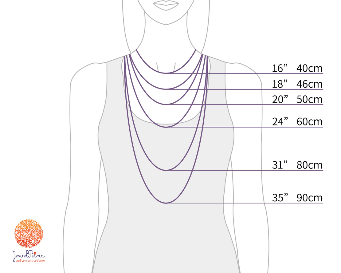 orange necklace | Ayelet