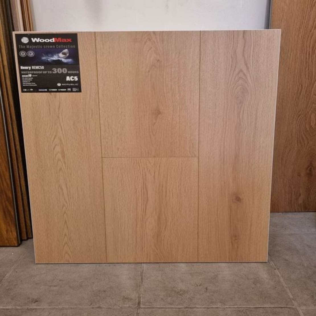 פרקט למינציה WOODMAX דגם REMC50 למחיר הזול בישראל חייגו