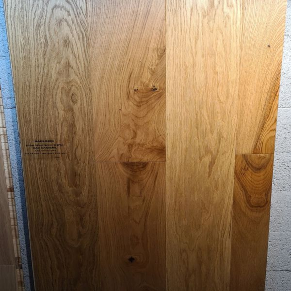 פרקט עץ אלון אירופאי טבעי ממוין OAK CARMEL