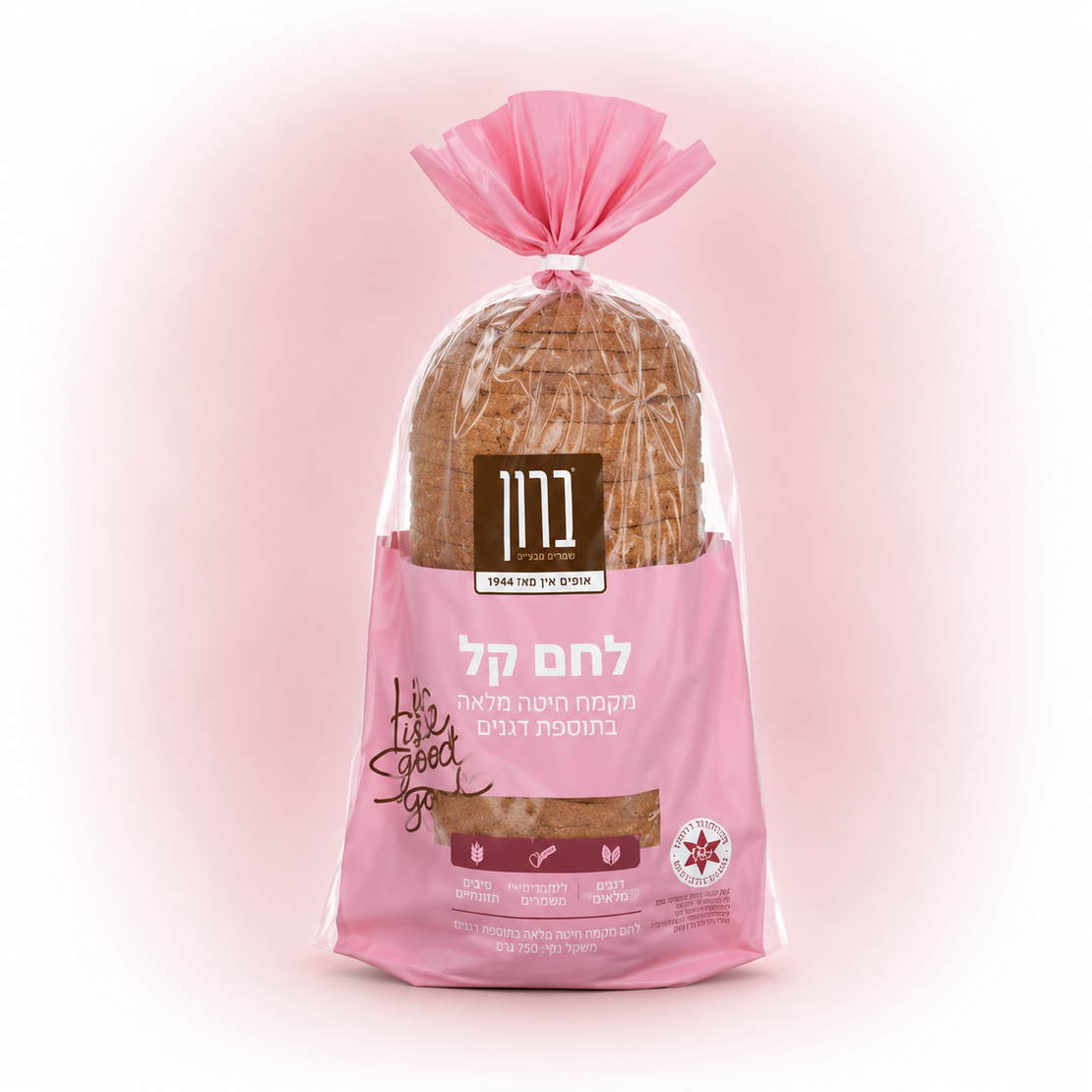 לחם קל שיפון מלא