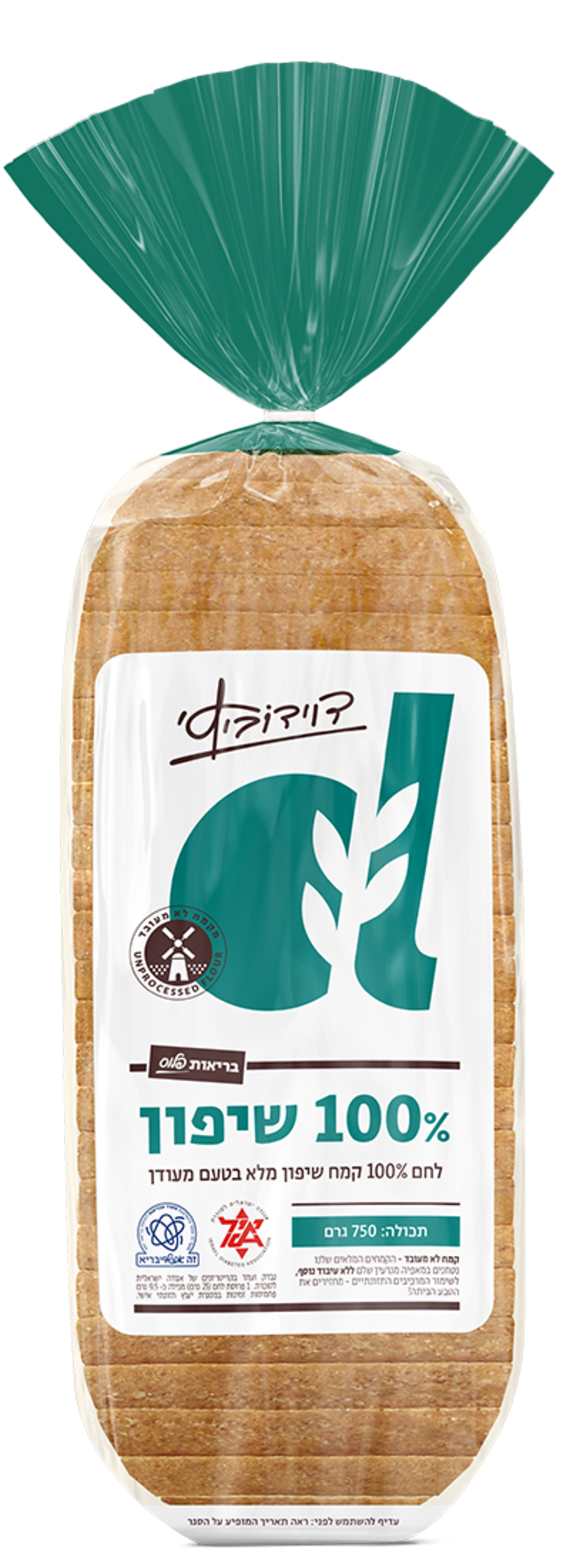 לחם מלא 100%