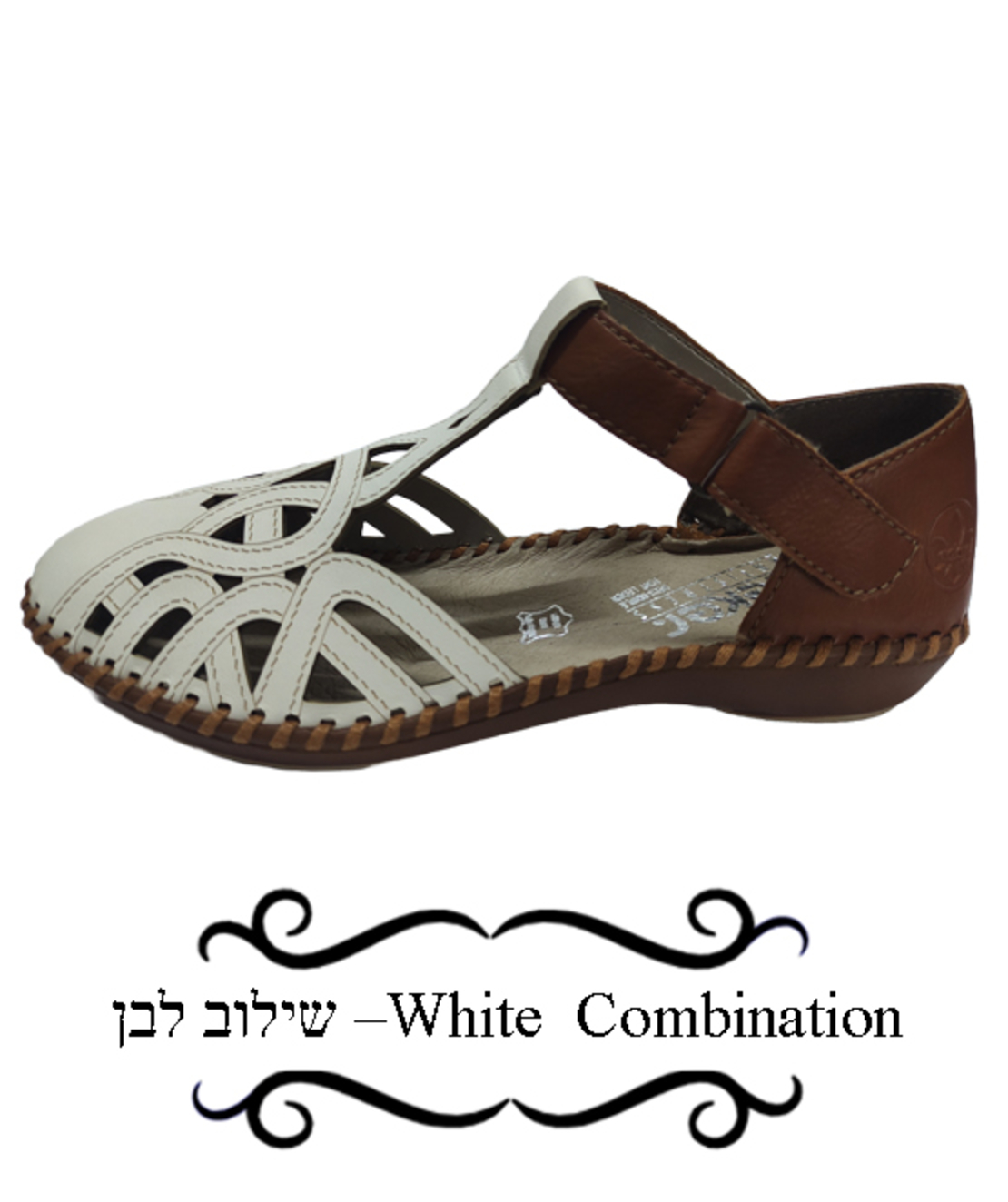 M1678-80 - סנדלי ריקר - נשים
