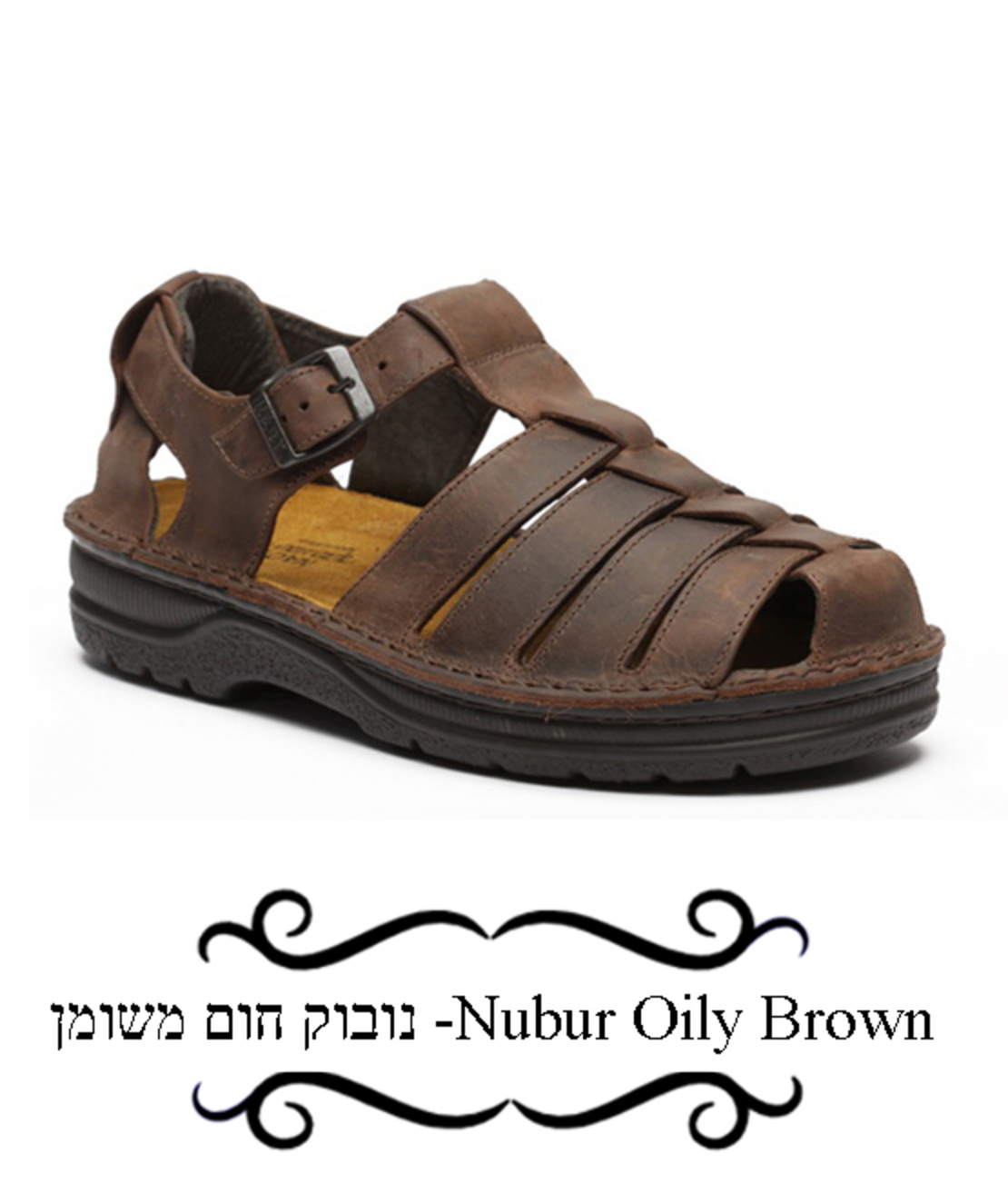 שייקספיר - סנדלי טבע נאות - גברים