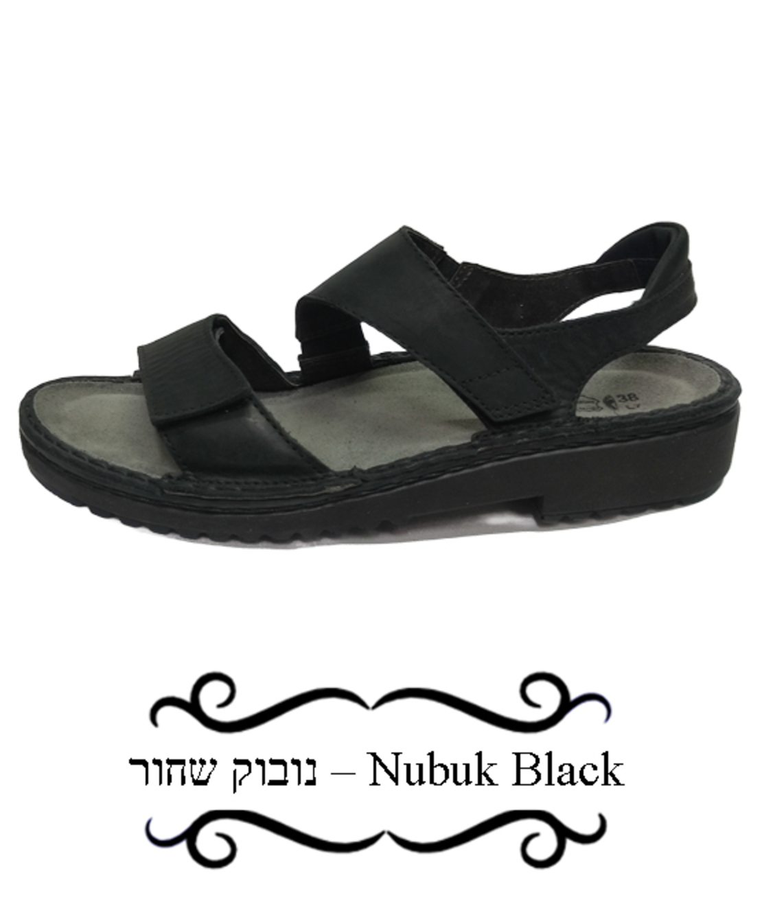 Naot black sandals clearance