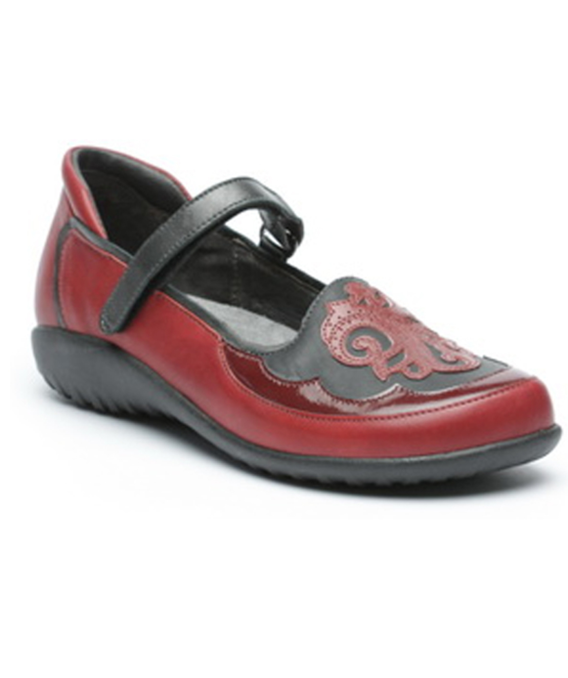 Naot red shoes top