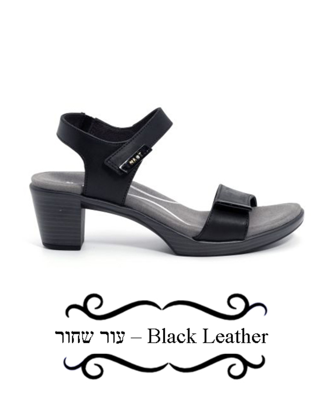 אינטקט - סנדלי עקב טבע נאות - נשים