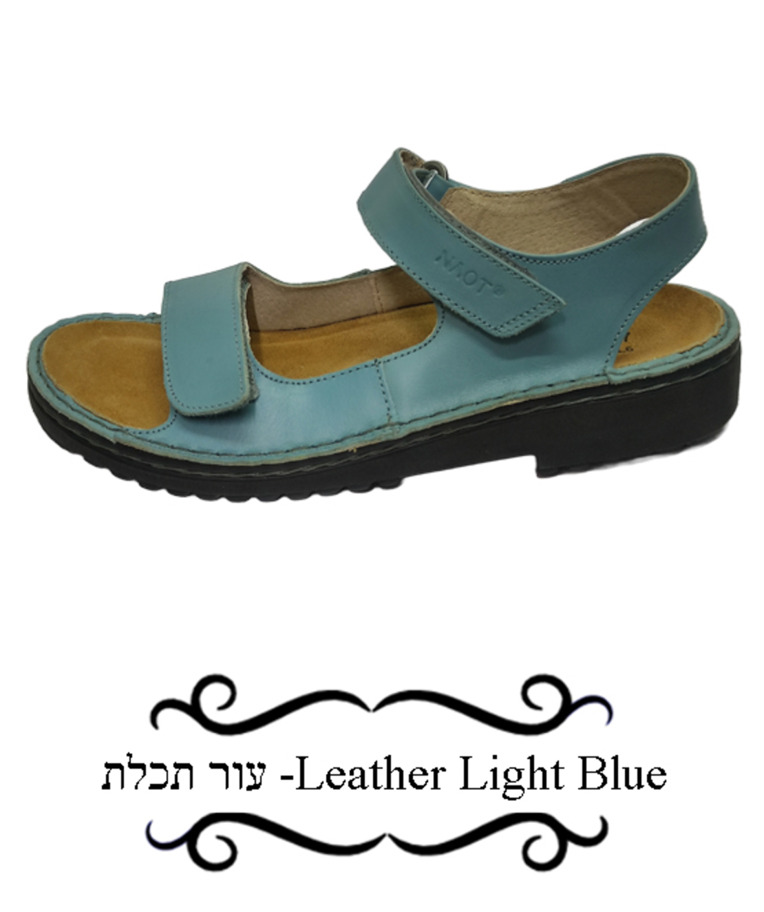 Naot blue sandals shop