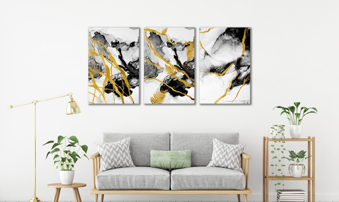 סט שלישיית תמונות 