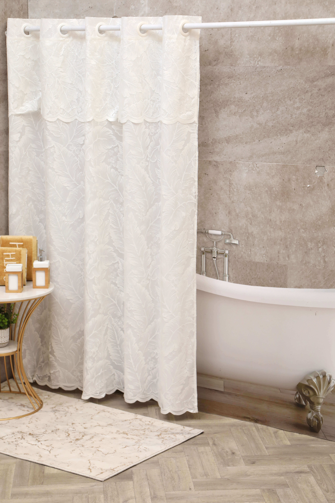 וילון אמבטיה מעוצב ברוקלין