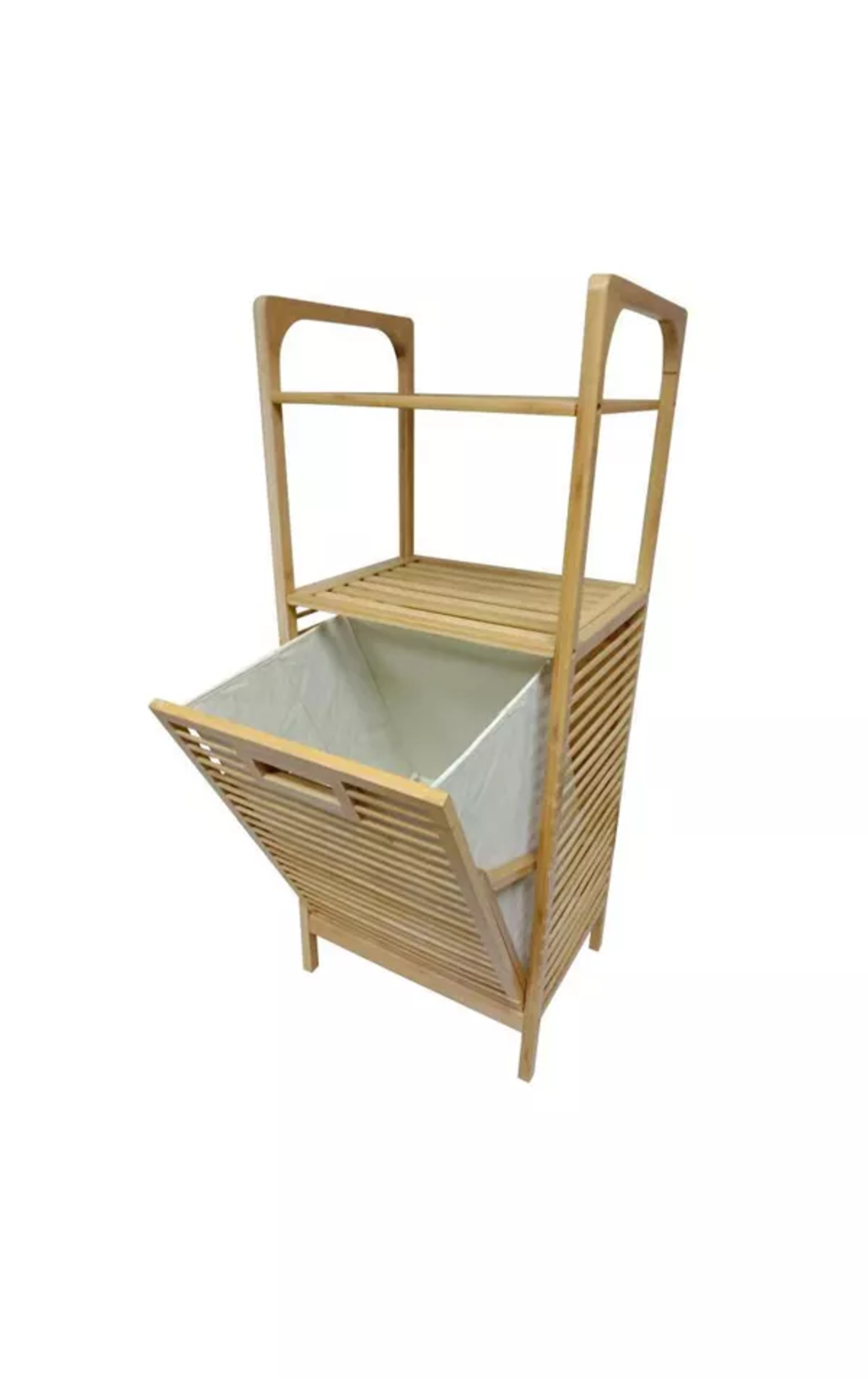 סל כביסה 2 קומות Bamboo