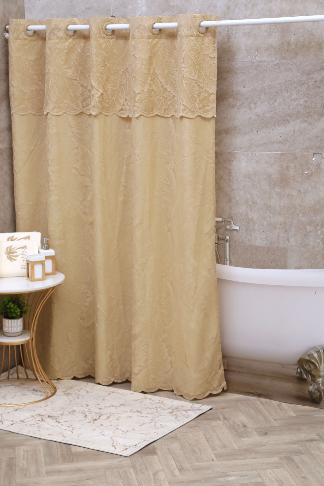 וילון אמבטיה מעוצב ברוקלין