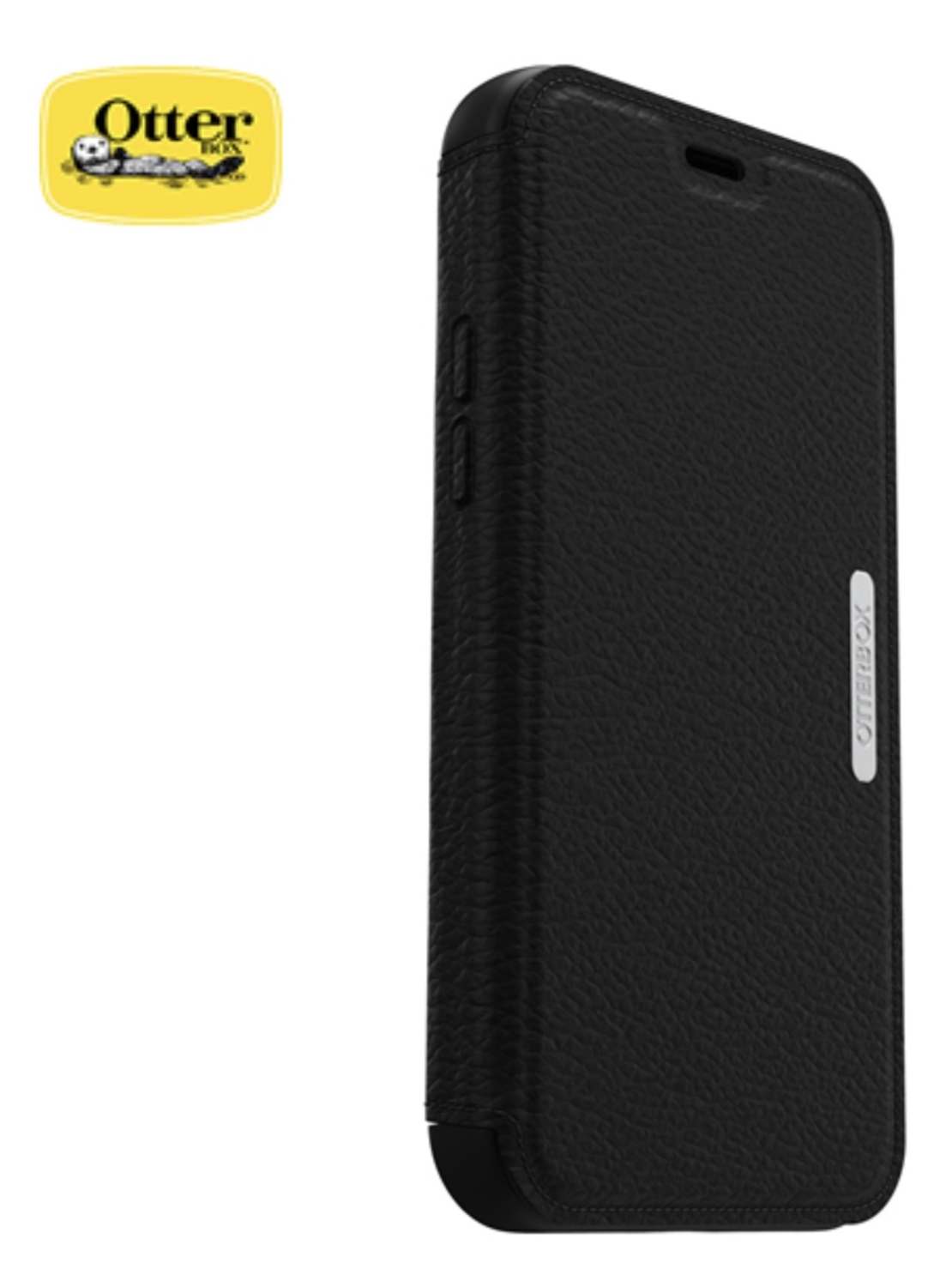 כיסוי OTTERBOX ל IPHONE 12 & PRO דגם STRADA שחור