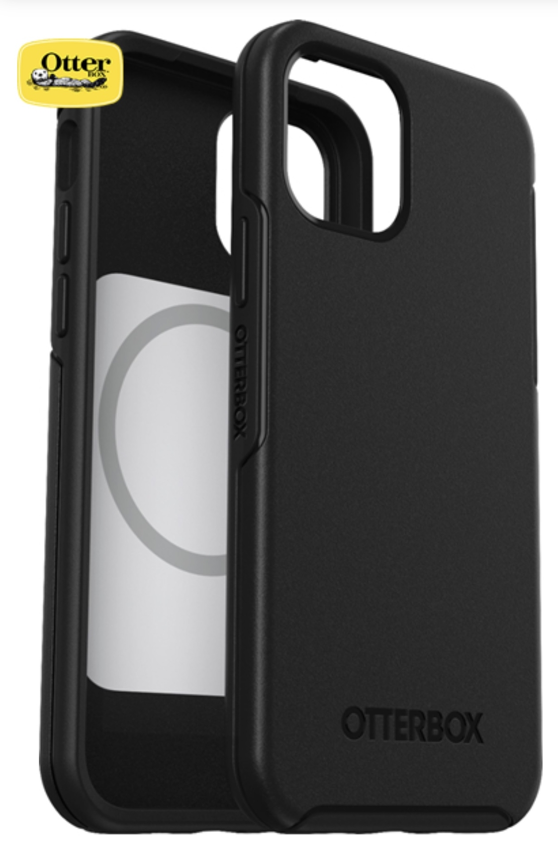 כיסוי OTTERBOX ל IPHONE 12 PRO MAX דגם SYMMETRY MAGSAFE שחור
