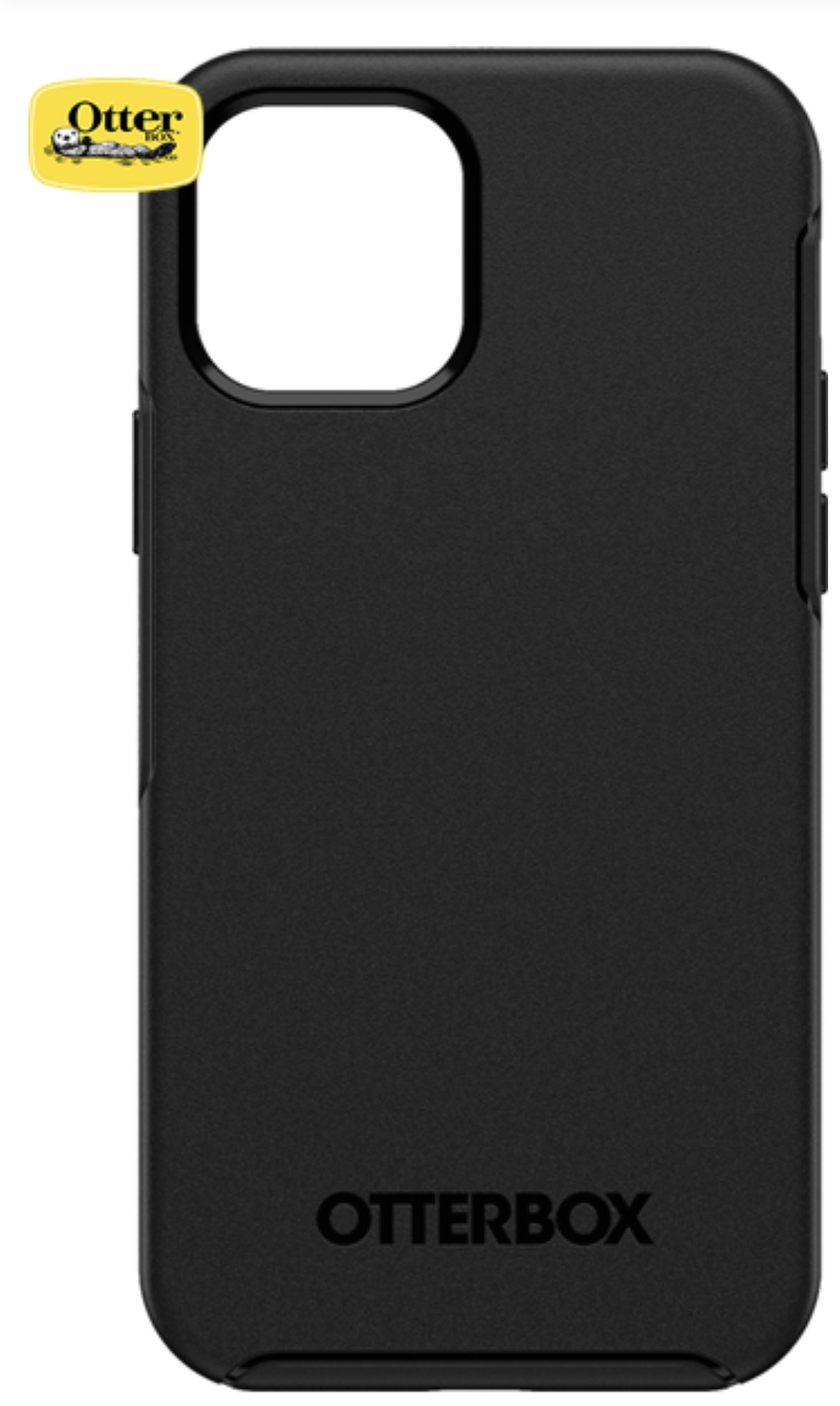כיסוי OTTERBOX ל IPHONE 12 דגם SYMMETRY MAGSAFE שחור